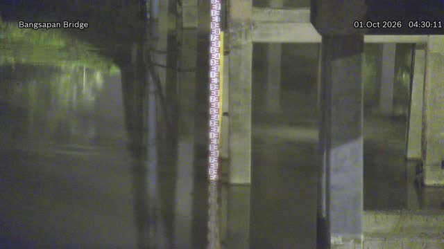 Latest picture from the Bang Saphan Bridge camera