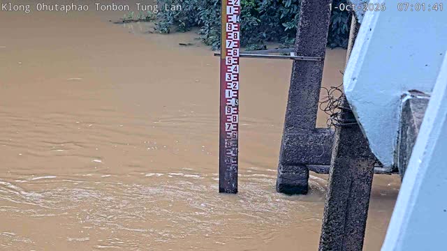 Latest picture from the Upper U-Tapao Canal, Thung Lan camera