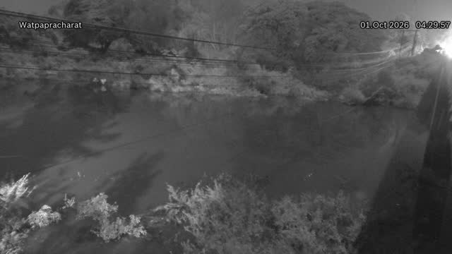 Latest picture from the Wat Pa Pracharat camera