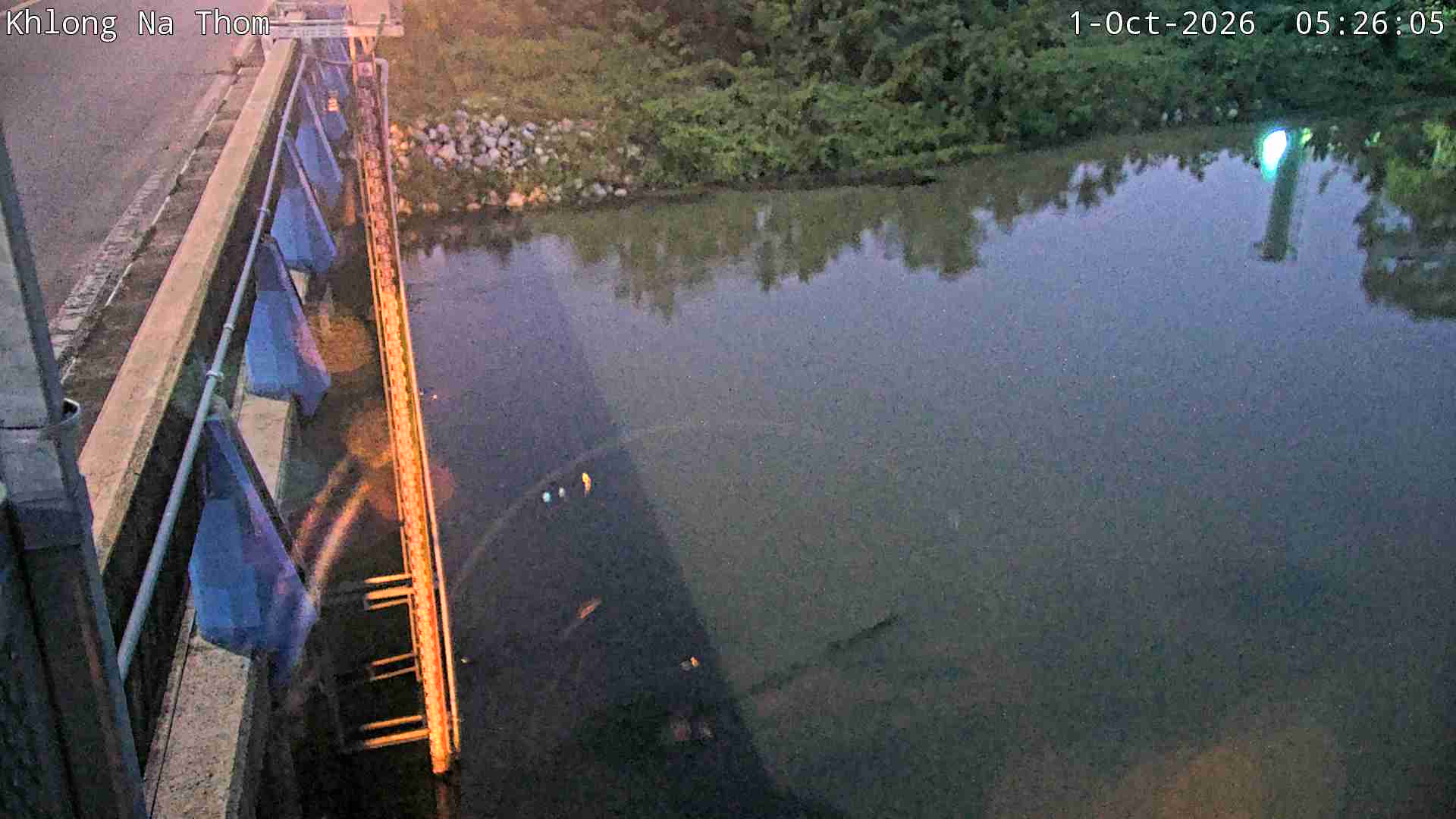 Latest picture from the Khlong Na Thom camera