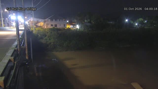 Latest picture from the Sai Buri River Bridge camera