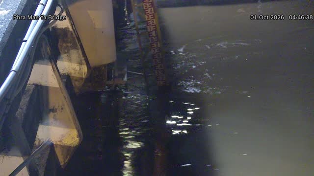 Latest picture from the Phra Mae Ya Bridge camera