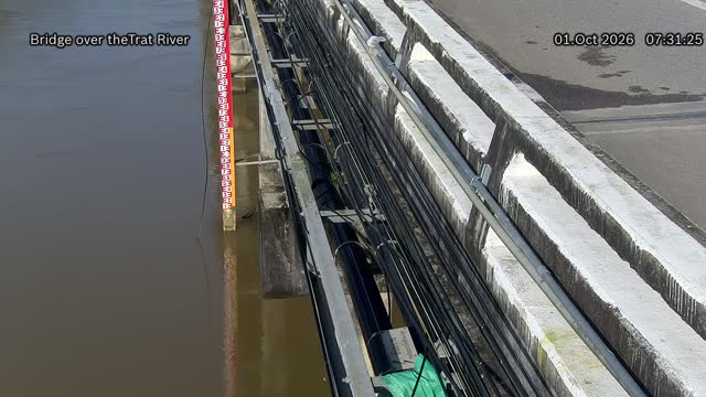 ภาพล่าสุดจากกล้อง สะพานข้ามแม่น้ำตราด