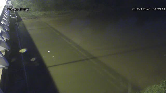 Latest picture from the Tha Sao Bridge camera