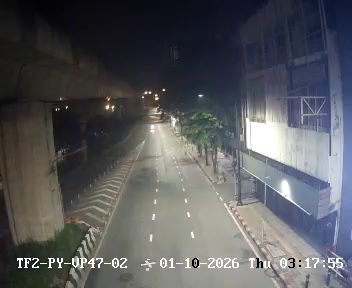 Latest picture from the Footbridge near Soi Phahon Yothin 18/2 on Phahon Yothin Road camera