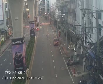 ภาพล่าสุดจากกล้อง สะพานลอยหน้าวัดสุวรรณ ตรงข้ามซอยเจริญนคร 9 ถนนเจริญนคร