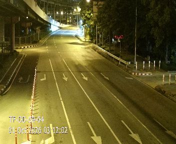 Latest picture from the Sutthisarn Intersection camera