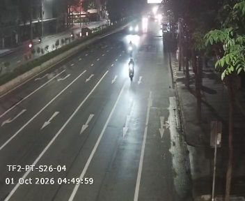 Latest picture from the Saphan Lueang Intersection, Rama 4 Rd side camera