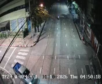 Latest picture from the Overpass in front of Wat Phraya Yang School, near Soi Rama 6 camera