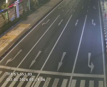 Latest picture from the Chan-Narathiwat Intersection (Narathiwat Road median, next to the police booth) camera
