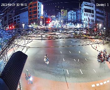 Latest picture from the Huai Khwang Intersection camera