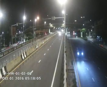 Latest picture from the Off-ramp, elevated expressway, Pin Klao side, inbound camera