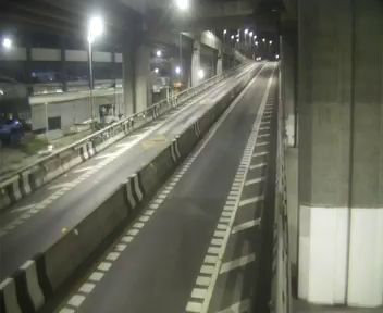 Latest picture from the Elevated Expressway, Pinklao side, near the exit to Rama VIII Road, outbound camera