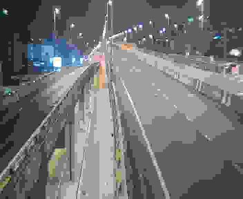Latest picture from the Taling Chan exit ramp, outbound side camera