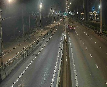 Latest picture from the Taling Chan exit ramp, outbound side camera