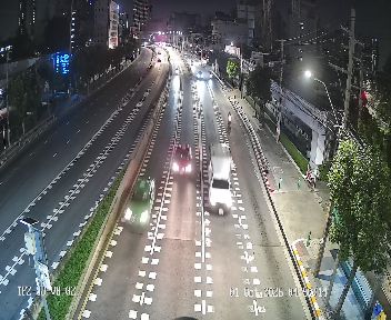 Latest picture from the Footbridge in front of Toyota Sure on  Ratchadaphisek Road camera