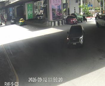 Latest picture from the Phayathai Road camera