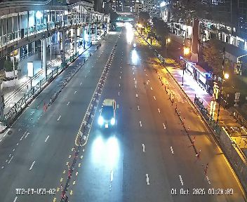 Latest picture from the Overpass in front of Big C Ratchadamri camera
