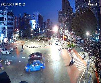 Latest picture from the Huai Khwang Intersection camera