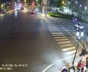 ภาพล่าสุดจากกล้อง แยกคอกวัว ถนนตะนาว เขตพระนคร