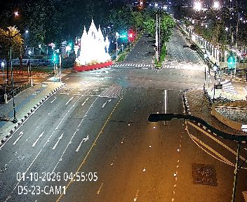 Latest picture from the Wat Bencha Intersection camera