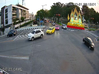 ภาพล่าสุดจากกล้อง แยกวัดเบญจฯ
