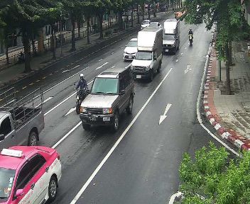 Latest picture from the Charoen Phon Intersection camera