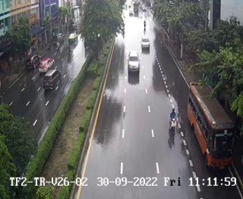 Latest picture from the Footbridge near Soi Charoen Nakhon 46 on Charoen Nakhon Road camera