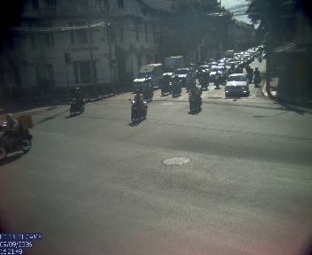 ภาพล่าสุดจากกล้อง แยกแม้นศรี