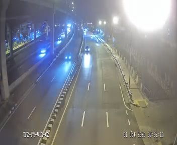 Latest picture from the Pedestrian bridge near the Veterans General Hospital camera
