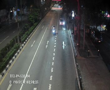 Latest picture from the Phahonyothin 2 Intersection, inbound Phahonyothin Road camera