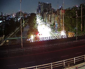 Latest picture from the Pracha Nukul Intersection camera