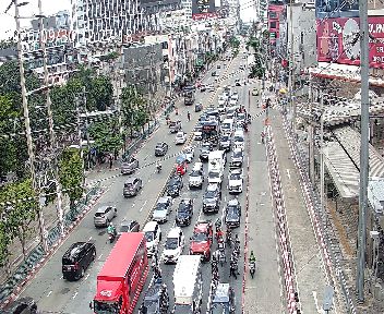 Latest picture from the Chankasem Intersection camera