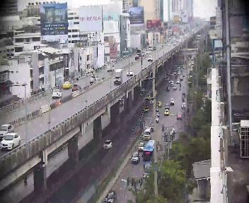 ภาพล่าสุดจากกล้อง แยกบรมราชชนนี