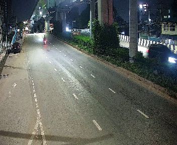 Latest picture from the Lat Pla Khao Tunnel camera