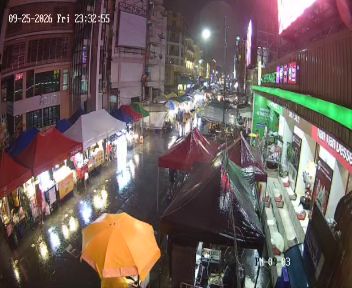Latest picture from the Khao San Road 1 camera