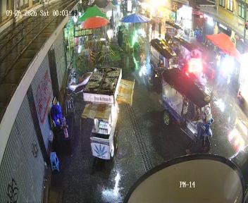 Latest picture from the Khao San Road 2 camera