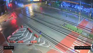 Latest picture from the Chalong Krung Intersection (Chao Khun Thahan Rd - Chalong Krung Rd) camera