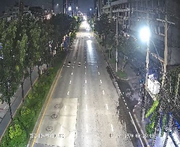ภาพล่าสุดจากกล้อง สะพานลอยใกล้ซอยรัชดาภิเษก 22 ถนนรัชดาภิเษก