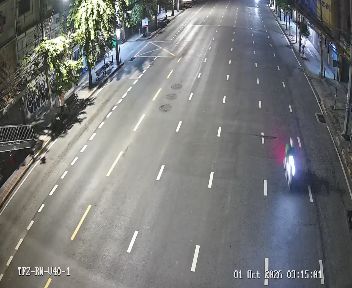 Latest picture from the Footbridge near Dishongsaram Temple on Phetchaburi Road camera