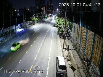 Latest picture from the Footbridge in front of Pantip Plaza on Phetchaburi Road camera