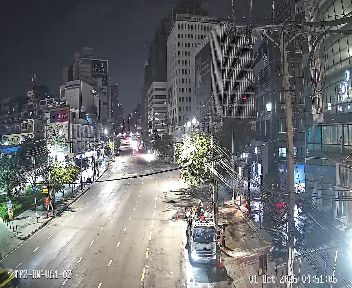 Latest picture from the Footbridge near Soi Phetchaburi 27 on Phetchaburi Road camera