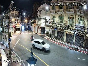 ภาพล่าสุดจากกล้อง แยกเสาชิงช้า ด้านถนนบำรุงเมือง
