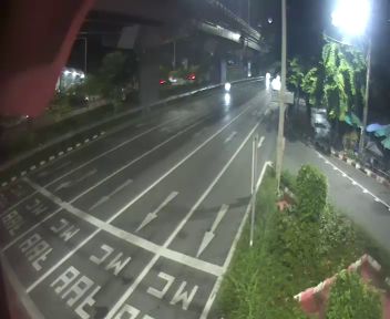 Latest picture from the Pathum Wan  Intersection camera