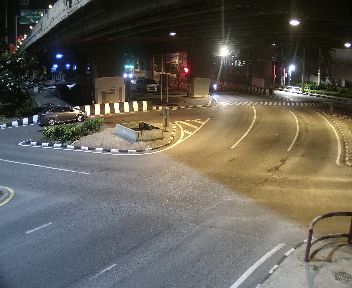 Latest picture from the Intersection under Din Daeng Expy camera