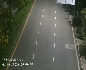 Latest picture from the Footbridge near Royal Turf Club of Thailand under the Royal Patronage on Phitsanulok Road camera
