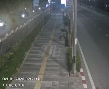 Latest picture from the Lang Suan Intersection camera