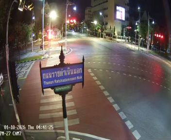Latest picture from the Jor Por Ror Intersection camera