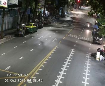 Latest picture from the In front of bangkokbank Worachak Branch on Worachak Road camera