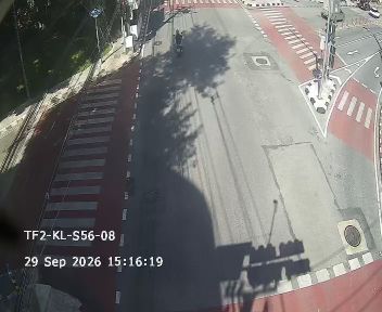 Latest picture from the Trok Chan Intersection, Chan Road side camera